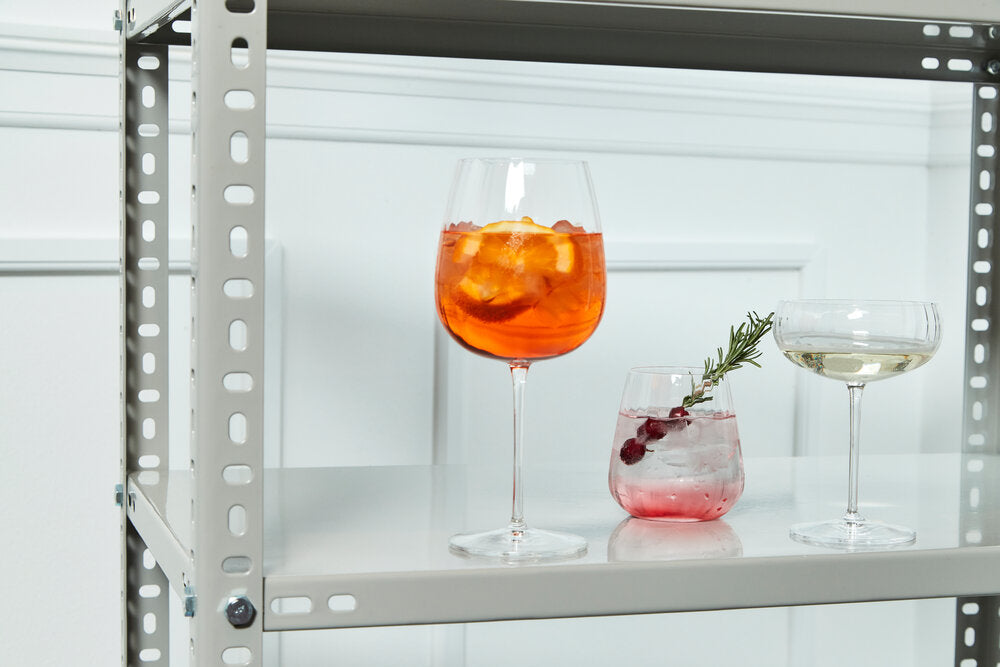 Optica champagneskål 4 stk. - 30 cl.